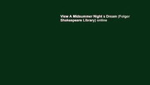 View A Midsummer Night s Dream (Folger Shakespeare Library) online