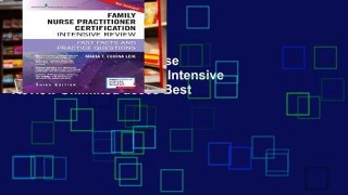 Digital book  Family Nurse Practitioner Certification Intensive Review Unlimited acces Best