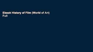 Ebook History of Film (World of Art) Full
