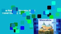 New Releases Slovakia (Bradt Travel Guides)  Any Format