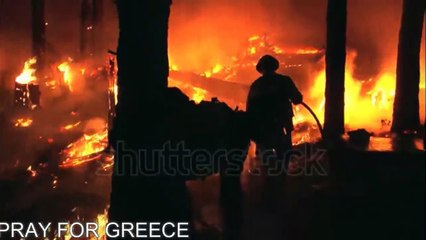 Terrible footages of Greece Wildfires-74 DEAD and 190 injured_24 July 2018-Alert_SOS