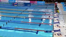 Goud voor Lisette Teunissen op 100m vrije slag tijdens IPC WK zwemmen