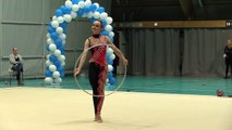 rhythmic gymnastics Julia Laine hoop Imatra 26.3.2017