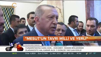 Cumhurbaşkanı Erdoğan'dan Mesut Özil açıklaması