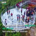 Vous avez le vertige ? On l'a tous sur ce pont de verre en Chine :