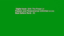 Digital book  Grit: The Power of Passion and Perseverance Unlimited acces Best Sellers Rank : #4