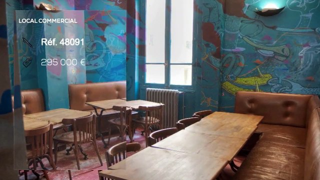 A vendre - Local commercial - PARIS 18E ARRONDISSEMENT (75018) - 2 pièces - 42m²