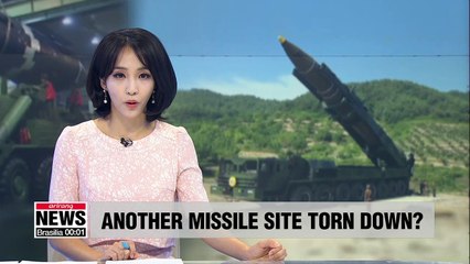 North Korean ICBM assembly facility in Pyongsong dismantled: VOA News