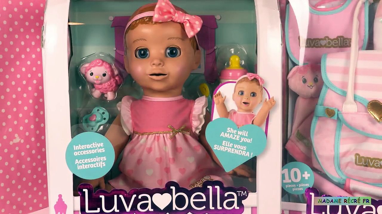 Luvabella Poupée Interactive Expressions et Mouvements Réalistes