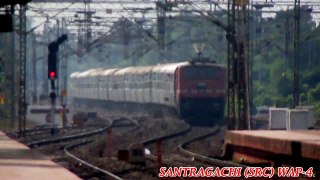 VIGOROUS WAP-4 LASHING OUT | NAGERCOIL - SHALIMAR GURUDEV SUPERFAST EXPRESS