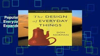 Popular  The Design of Everyday Things: Revised and Expanded Edition  Full