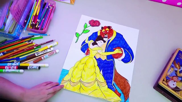 Dibujos para colorear para niñas y niños de Scooby Doo Bella y Bestia Peppa Pig Juguetes con Andre