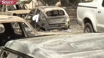 Yunanistan'daki yangında 74 kişi öldü