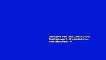Trial Ebook  First Little Comics Guided Reading Levels A   B Unlimited acces Best Sellers Rank : #1