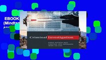 EBOOK Reader Criminal Investigation (Mindtap Course List) Unlimited acces Best Sellers Rank : #3