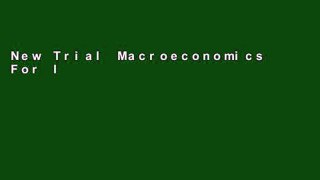 New Trial Macroeconomics For Ipad