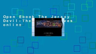 Open Ebook The Jersey Devil-The Legend Lives online