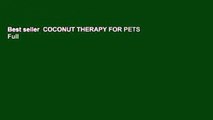 Best seller  COCONUT THERAPY FOR PETS  Full