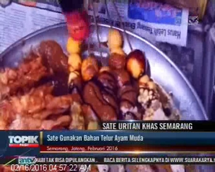 Sate Uritan Semarang