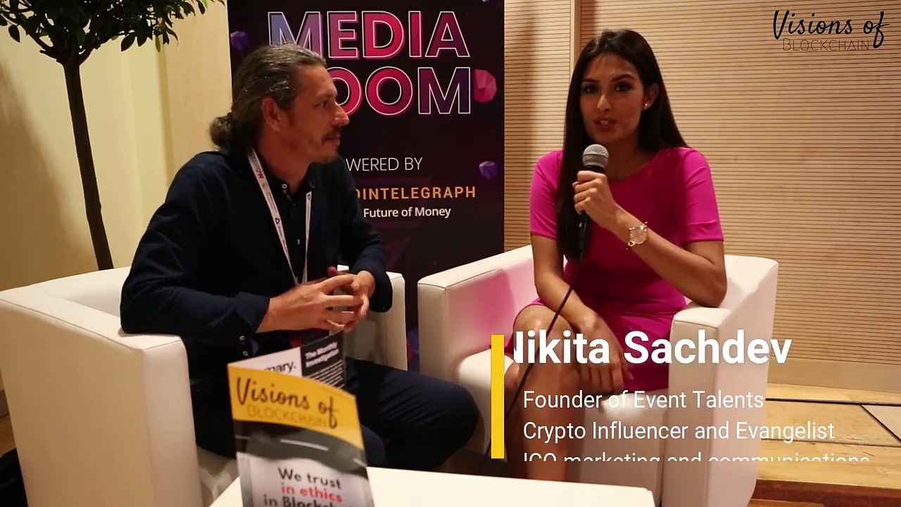 Nikita Sachdev from Events Talent shared with us her visions of blockchain at Blockshow Berlin 2018
