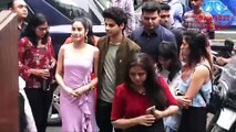 Jhanvi Kapoor's Boyfriend Ishan SHOUTS At Her In Public