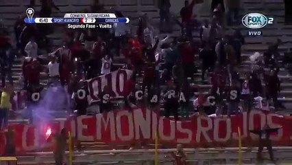 Diomar Diaz great goal - Sport Huancayo 2-[2] Caracas FC