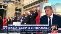 Macron devant les députés LaRem: 