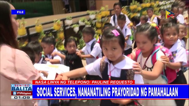 #SentroBalita: Social services, nananatiling prayoridad ng pamahalaan