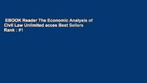 EBOOK Reader The Economic Analysis of Civil Law Unlimited acces Best Sellers Rank : #1