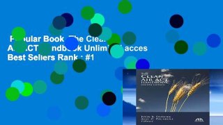 Popular Book  The Clean Air ACT Handbook Unlimited acces Best Sellers Rank : #1