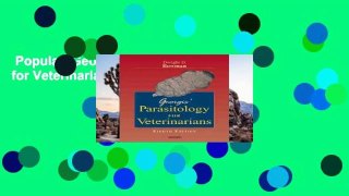 Popular  Georgis  Parasitology for Veterinarians  E-book