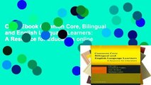 Open Ebook Common Core, Bilingual and English Language Learners: A Resource for Educators online