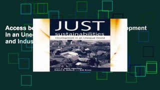 Access books Just Sustainabilities: Development in an Unequal World (Urban and Industrial