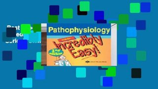Best ebook  Pathophysiology Made Incredibly Easy! (Incredibly Easy! Series)  Unlimited