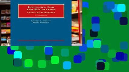 Popular Book  Insurance Law and Regulation: Cases and Materials (University Casebook Series)