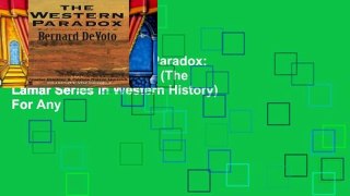 Get Trial The Western Paradox: A Conservation Reader (The Lamar Series in Western History) For Any