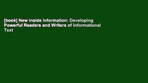 [book] New Inside Information: Developing Powerful Readers and Writers of Informational Text