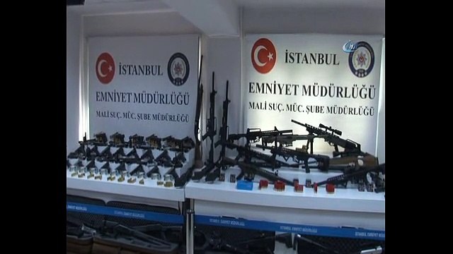 Adnan Oktar'ın cephaneliği böyle görüntülendi