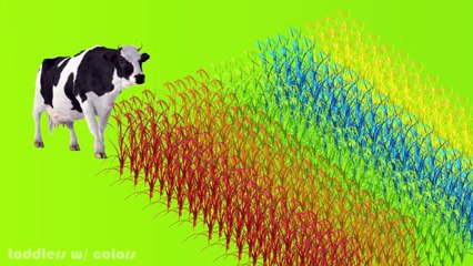 Learn Colors & Animals Name Alien Dance Funny Dame Tu Cosita Song for Kids