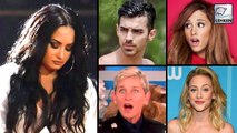 Celebs React To Demi Lovato's Shocking Alleged Drug Overdose