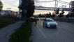 Bursa'da başı boş atlar trafiği tehlikeye soktu