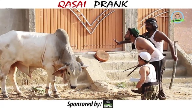 BAKRA EID SPECIAL QASAI PRANK By Nadir Ali In P4 Pakao 2017