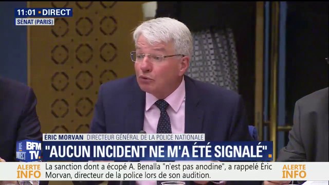 Les forces de l'ordre débordées? C'est une plaisanterie (...) ce n'est pas une justification pour l'intervention de Benalla, juge le directeur général de la police