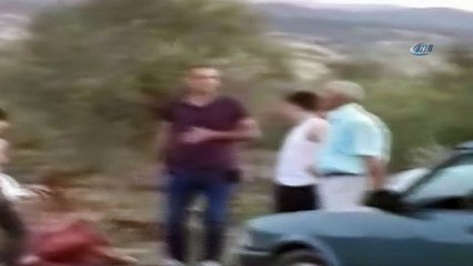 Baraj kapaklarının açılmasıyla nehir suları yükseldi, 4  genç mahsur kaldı