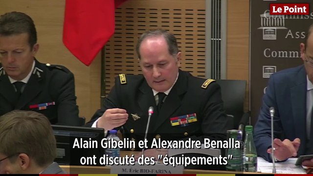 Alain Gibelin et Alexandre Benalla auraient discuté des équipements pour la manifestation du 1er mai