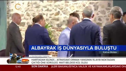 Albayrak iş dünyasıyla buluştu