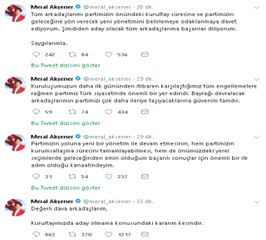 Akşener Aday Olmayacağını Teyit Etti