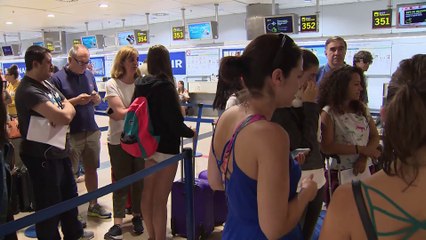 Normalidad en Barajas durante primera jornada de huelga de Ryanair
