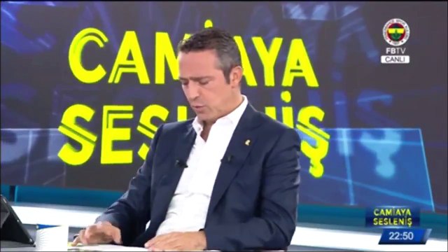 Ali Koç'la sunucu arasında geçen komik diyalog