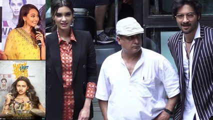 Happy Phirr Bhag Jayegi Trailer launch: Sonakshi Sinha, Jimmy Shergill, Jassie Gill attend FilmiBeat